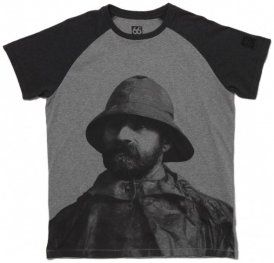 66 North - Jon Fishermans T-Shirt - T-Shirt Gr M schwarz/grau