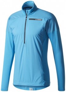 adidas - Terrex Skyclimb Top - Fleecepullover Gr 50 blau/türkis