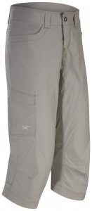 Arc'teryx - Parapet Capri Women's - Shorts Gr 4 - Lenght: 32'';8 - Lenght: 32'' oliv;grau