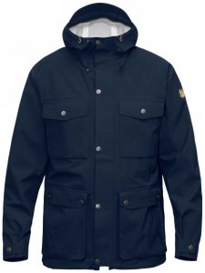 Fjällräven - Övik Eco-Shell Jacket - Hardshelljacke Gr M blau/schwarz