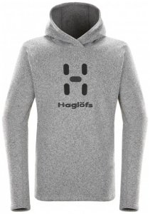 Haglöfs - Swook Logo Hood - Fleecepullover Gr XXL grau