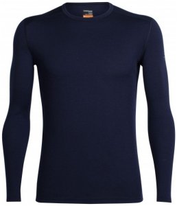 Icebreaker - Oasis L/S Crewe - Funktionslongsleeve Gr S schwarz