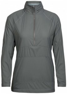 Icebreaker - Women's Affix Anorak - Freizeitjacke Gr S grau/schwarz