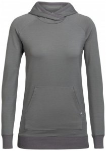 Icebreaker - Women's Mira Pullover Hoody - Merinopullover Gr M grau