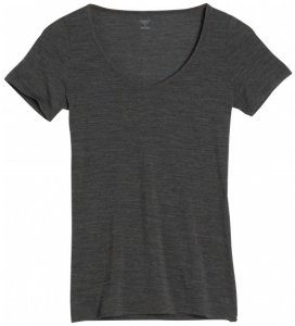 Icebreaker - Women's Siren S/S Sweetheart Gr L;M;XL;XS weiß/grau;schwarz;grau