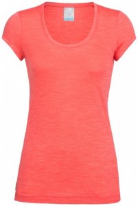 Icebreaker - Women's Sphere S/S Scoop - T-Shirt Gr S rot