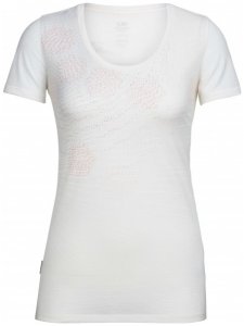 Icebreaker - Women's Tech Lite S/S Scoop Refraction Gr XL grau/weiß