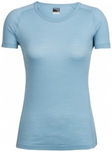 Icebreaker - Women's Zeal S/S Crewe - Merinounterwäsche Gr M grau