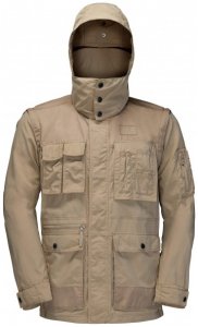 Jack Wolfskin - Atacama Jacket - Freizeitjacke Gr M grau/beige/braun