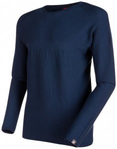 Mammut - Alvra Midlayer Pull - Merinopullover Gr L;M;S;XXL grau;blau/schwarz