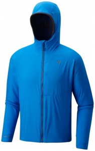 Mountain Hardwear - ATherm Hooded Jacket - Fleecejacke Gr M blau