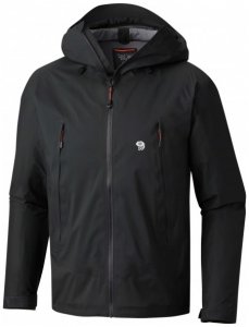 Mountain Hardwear - Quasar Lite II Jacket - Hardshelljacke Gr M schwarz