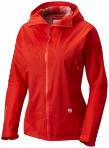 Mountain Hardwear - Women's Quasar Lite II Jacket Gr L;M;S;XS rot;gelb