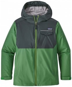 Patagonia - Kid's Torrentshell Jacket - Hardshelljacke Gr M;S blau;blau/schwarz