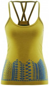 Red Chili - Women's Jala - Top Gr L braun/gelb/oliv/orange