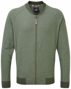 Sherpa - Dawa Bomber - Fleecejacke Gr L grau/oliv