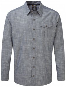 Sherpa - Lokta Long Sleeve Shirt - Hemd Gr S grau