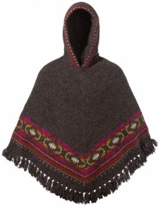 Sherpa - Women's Samchi Poncho - Wolljacke Gr One Size schwarz