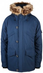 66 North - Snæfell Parka Special Edition with Fake Fur Gr XL blau
