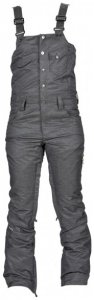 Nikita - Women's Evergreen Denim Bib - Skihose Gr M grau/schwarz