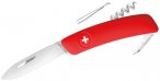 Swiza - Schweizer Messer D01 AB - Messer Gr 7,5 cm rot/weiß