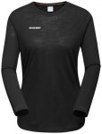 Mammut - Women's Tree Wool Firstlayer Longsleeve - Merinoshirt Gr L schwarz
