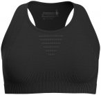 Smartwool - Women's Intraknit Racerback Bra - Sport-BH Gr M schwarz