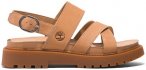 Timberland - Women's Clairemont Way Cross-Strap Sandal - Sandalen 41,5 braun