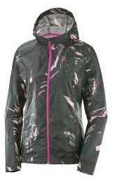 Agile Wind Print Hoodie W urban chic pink mist Gr. L