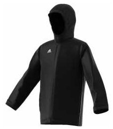 Core 18 Stadionjacke Schwarz / Weiß Gr. 140