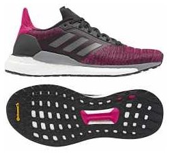 Solar Glide W Carbon/Grey Three/Real Magenta UK: 4,5, EU: 37 1/3