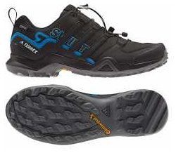 Terrex Swift R2 GTX Schwarz/Bright Blue UK: 8,5, EU: 42 2/3