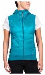 Wo Freney Hybrid Vest, cyan Gr. 42