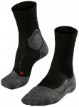 FALKE RU3 Damen Socken in Schwarz/Grau