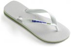 HAVAIANAS BRASIL LOGO /RED, Größe 39-40 in WHITE