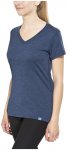 Bergans Bloom Wool T-Shirt Damen blau XS 2021 Kurzarmshirts, Gr. XS