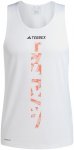 adidas Terrex Herren Xperior Tanktop (Größe XXL, weiss)
