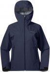 Bergans Damen Essentials 3L Shell Jacke (Größe XS, blau)