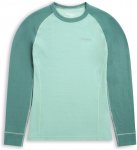 Bergans Damen Inner:Dual Merino Longsleeve (Größe S, gruen)