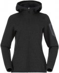 Bergans Damen Kamphaug Knitted Hoodie Jacke (Größe XS, grau)