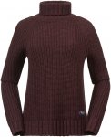 Bergans Damen Nordmarka Merino High Neck Pullover (Größe L, rot)