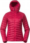 Bergans Damen Tind Light Down Hoodie Jacke (Größe L, pink)