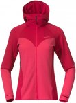 Bergans Damen Tind Merino Hoodie Jacke (Größe XS, pink)