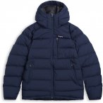 Bergans Herren Lava Warm Down Hoodie Jacke (Größe L, blau)