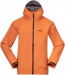 Bergans Herren Vaagaa Light 3L Shell Jacke (Größe S, orange)