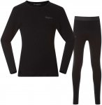 Bergans Kinder Allround Merino Unterwäsche Set (Größe 104, schwarz)