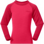 Bergans Kinder Inner:Dual Merino Longsleeve (Größe 116, pink)