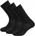 Devold Daily Merino Light 3er Pack Socken (Größe 36 , schwarz)