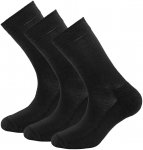 Devold Daily Merino Medium 3er Pack Socken (Größe 36 , schwarz)