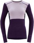 Devold Damen Lauparen Merino 190 Longsleeve (Größe L, lila)
